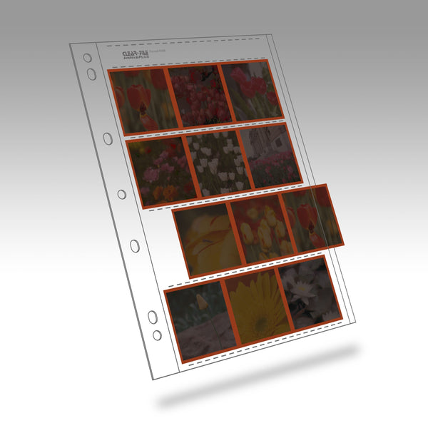 ClearFile 6x6cm Negative sleeves