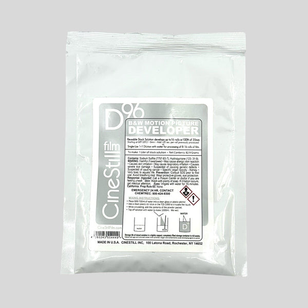 CineStill D96 B&W Motion Picture Developer, Powder Concentrater for 1L