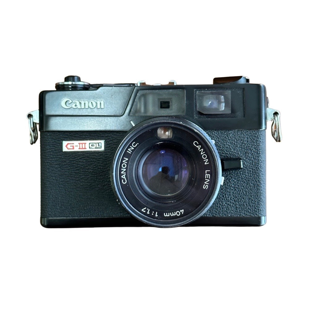 「1点物 フィルムカメラ 」 Canonet QL17 GⅢ モスグリーントムカメラ