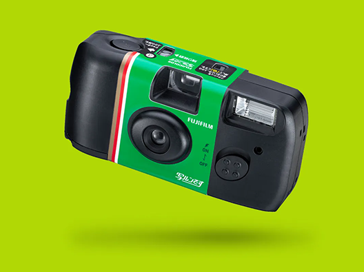 Fujifilm QuickSnap Flash 400 Single Use Camera - Japan Version (27 Exp)