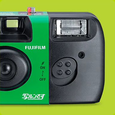 Fujifilm QuickSnap Flash 400 Single Use Camera - Japan Version (27 Exp)