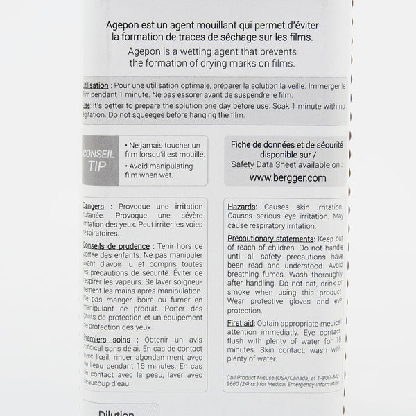 Bergger Agepon Wetting Agent 500ml