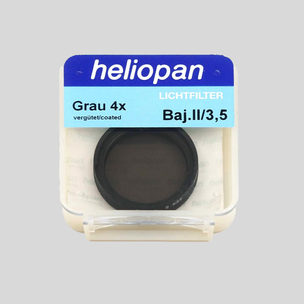Heliopan Grau 4x ND 0.6 Filter (2 stop) - Baj.II/3.5