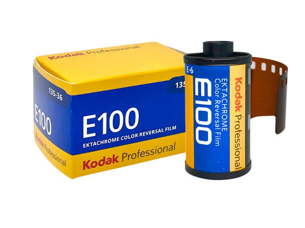 Lot De 5 Films Kodak Ektachrome E100 - 35mm, 36 Poses, ISO 100, Couleurs Vives, Grain Fin - Pour Diapositives