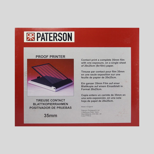 Paterson Contact Proof Printer 35mm (8x10")