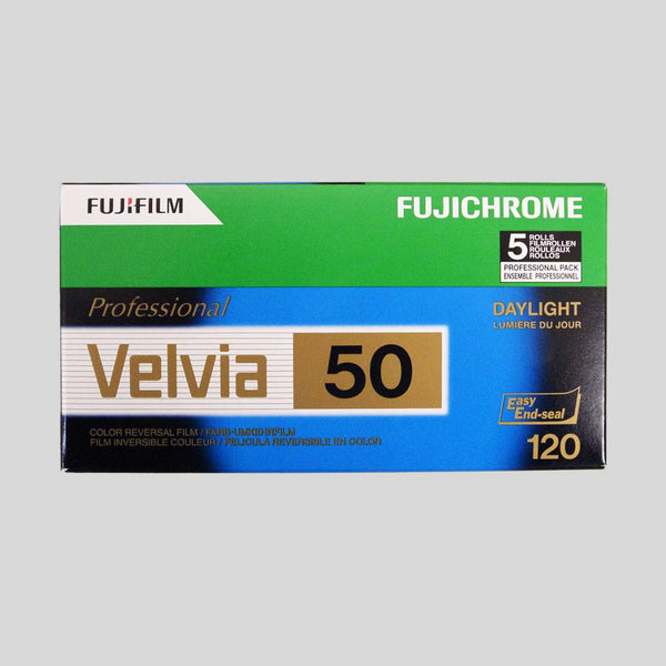 Fujifilm Fujichrome Velvia 50 120 (1 roll)