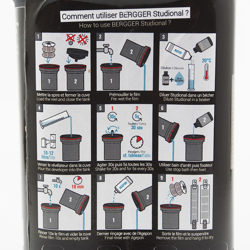 Bergger Studional Film Developer 1L – Camera Film Photo Limited #ENJOYFILM