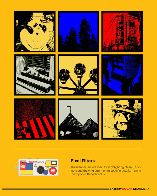 (Pre-order) KODAK CHARMERA Keychain Digital Camera Blind Box Collection