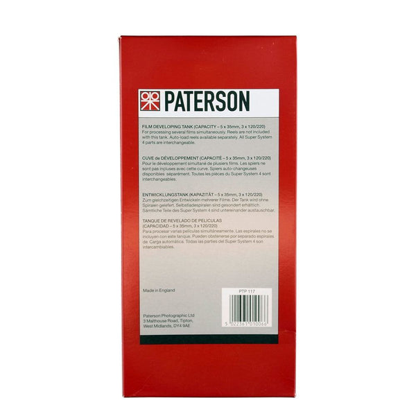 Paterson Super System 4 Universal Developing Tank Multi Reel 5 without reels